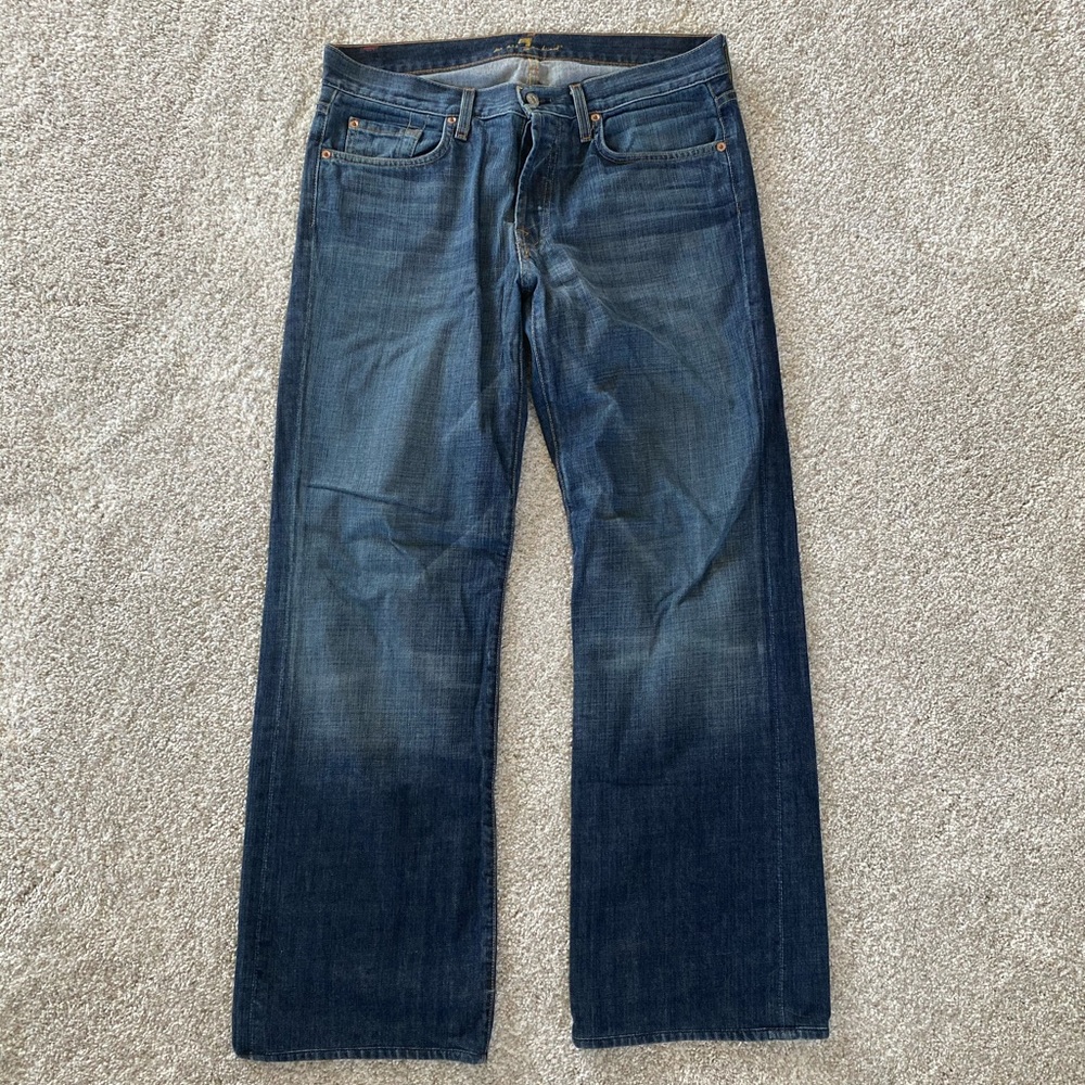 Mens 7forallmankind Relaxed Fit Jeans